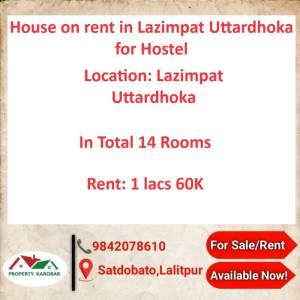 House on rent in Lazimpat Kathmandu